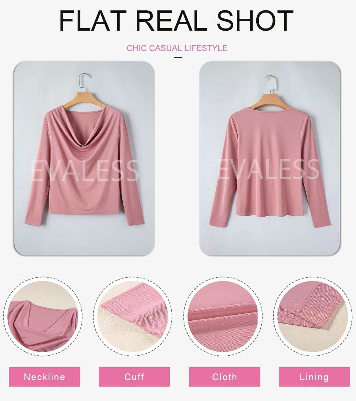 Womens Tops Trendy 2025 Fall Cowl Neck Shirts Long Sleeve Teacher Clothes Office Business Dressy Casual Outfits