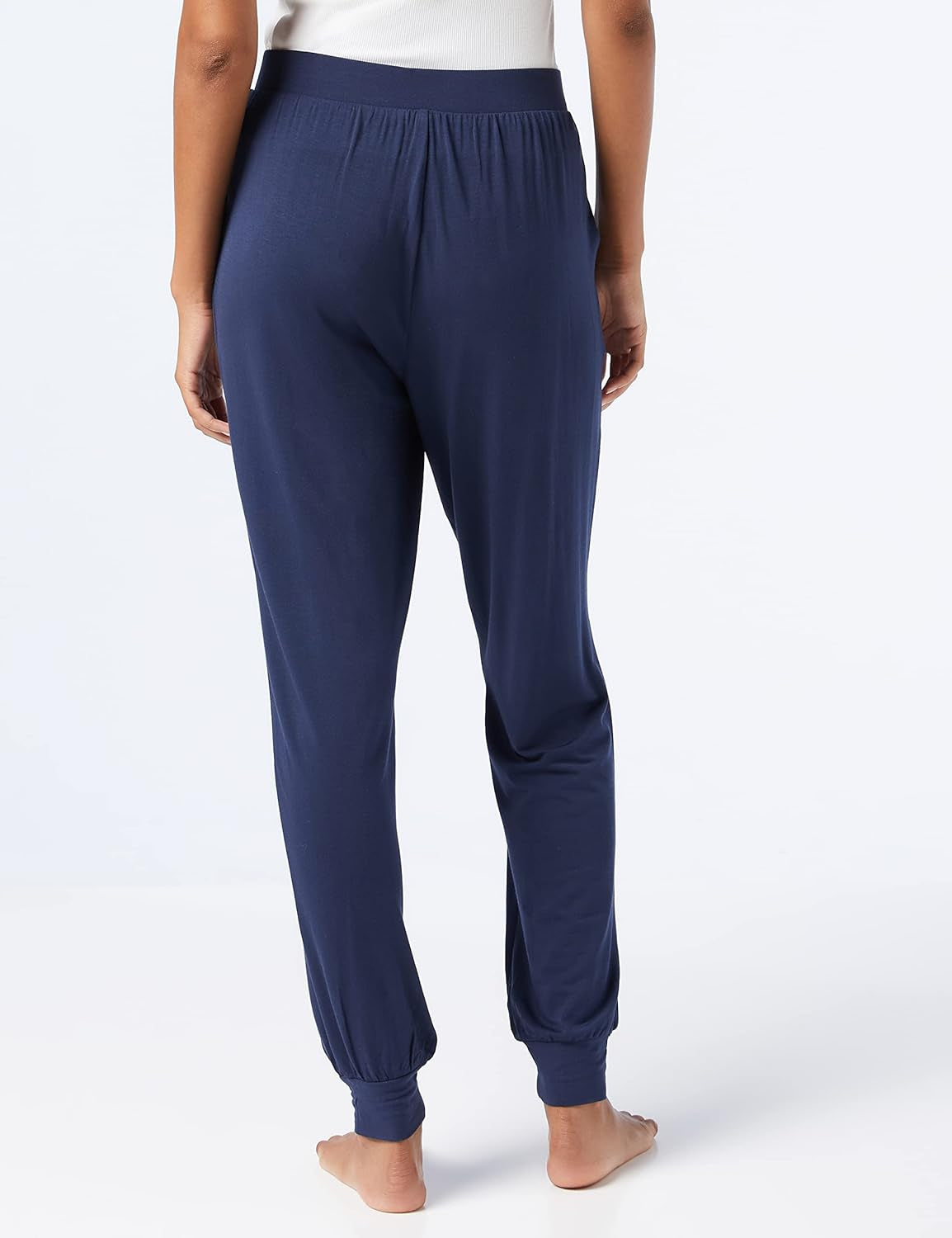 Womens Lightweight Knit Jersey Pajama Pants, Jogger Lounge Sleep Wear with Pockets