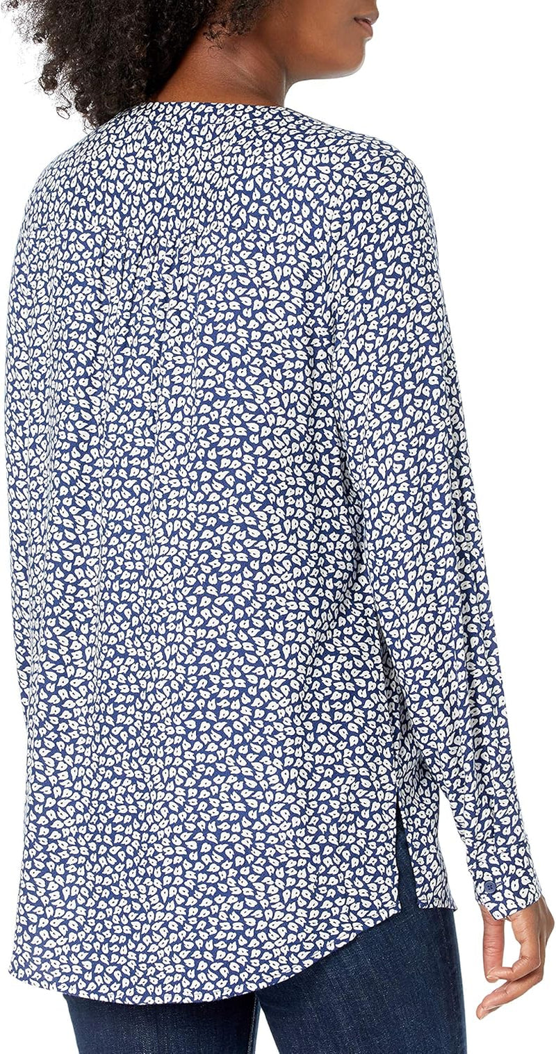 Women'S Long-Sleeve Woven Blouse