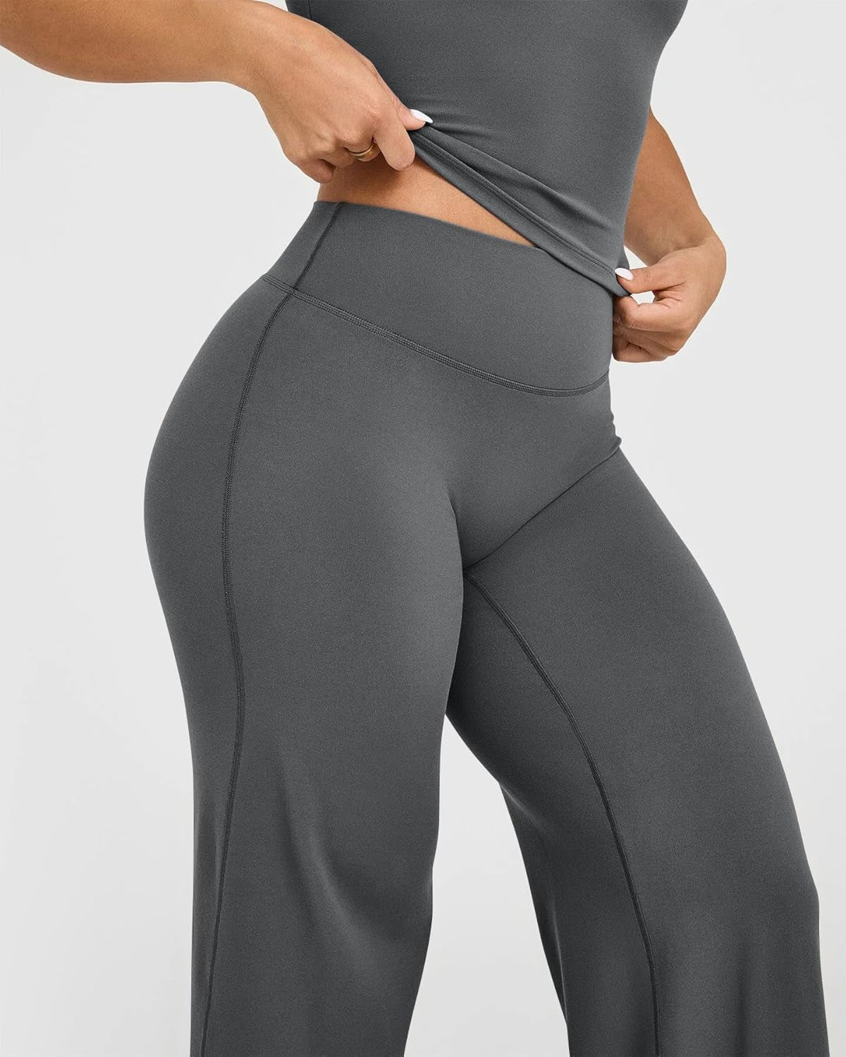 Yoga Pants Women High Waist Stretch Casual Soft Straight Leg Bottoms