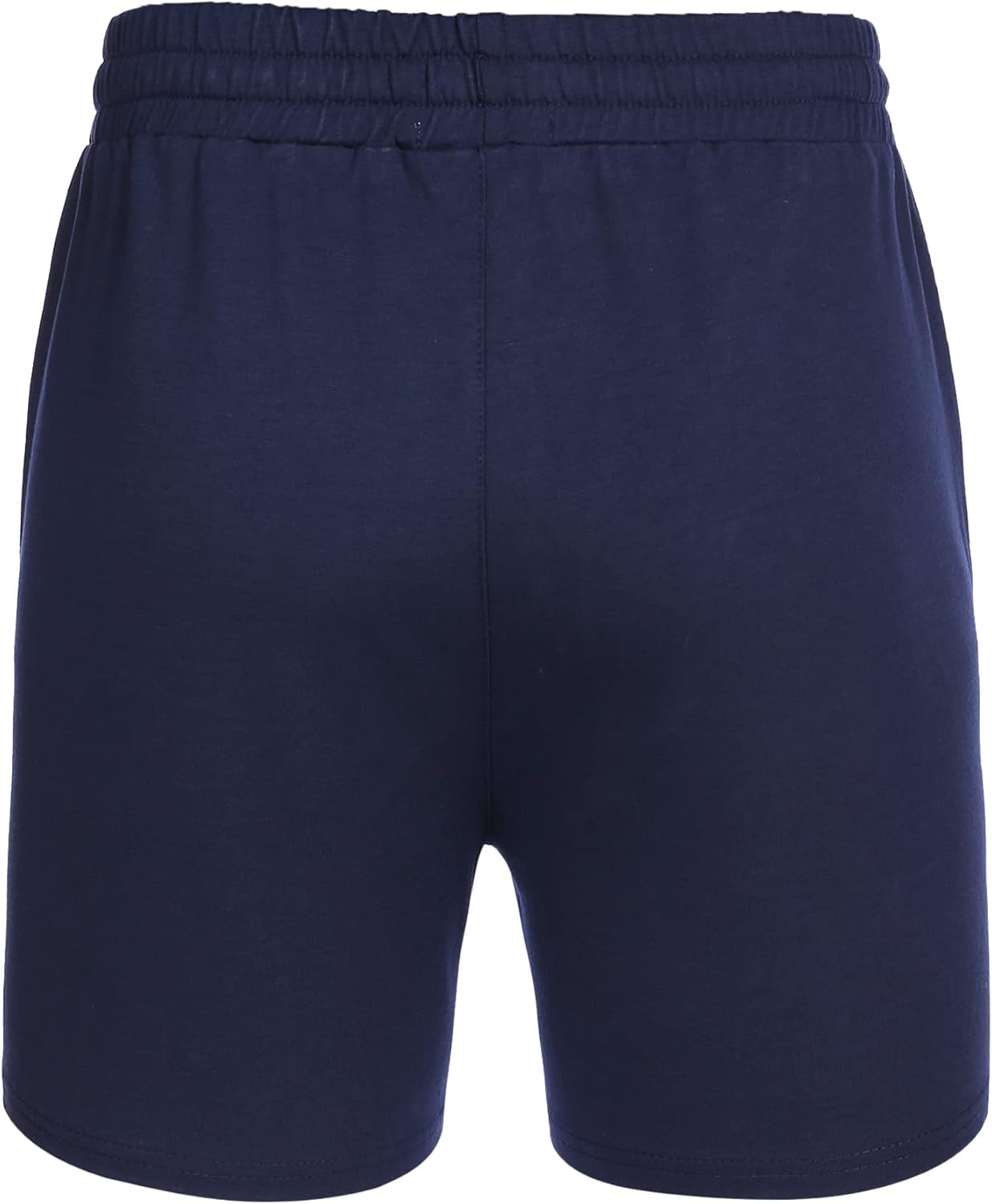 5.5 Inch Mens Pajama Shorts Sleep Cotton Lounge PJ Lightweight Elastic Waist Drawstring Nightwear Bottom with Pockets