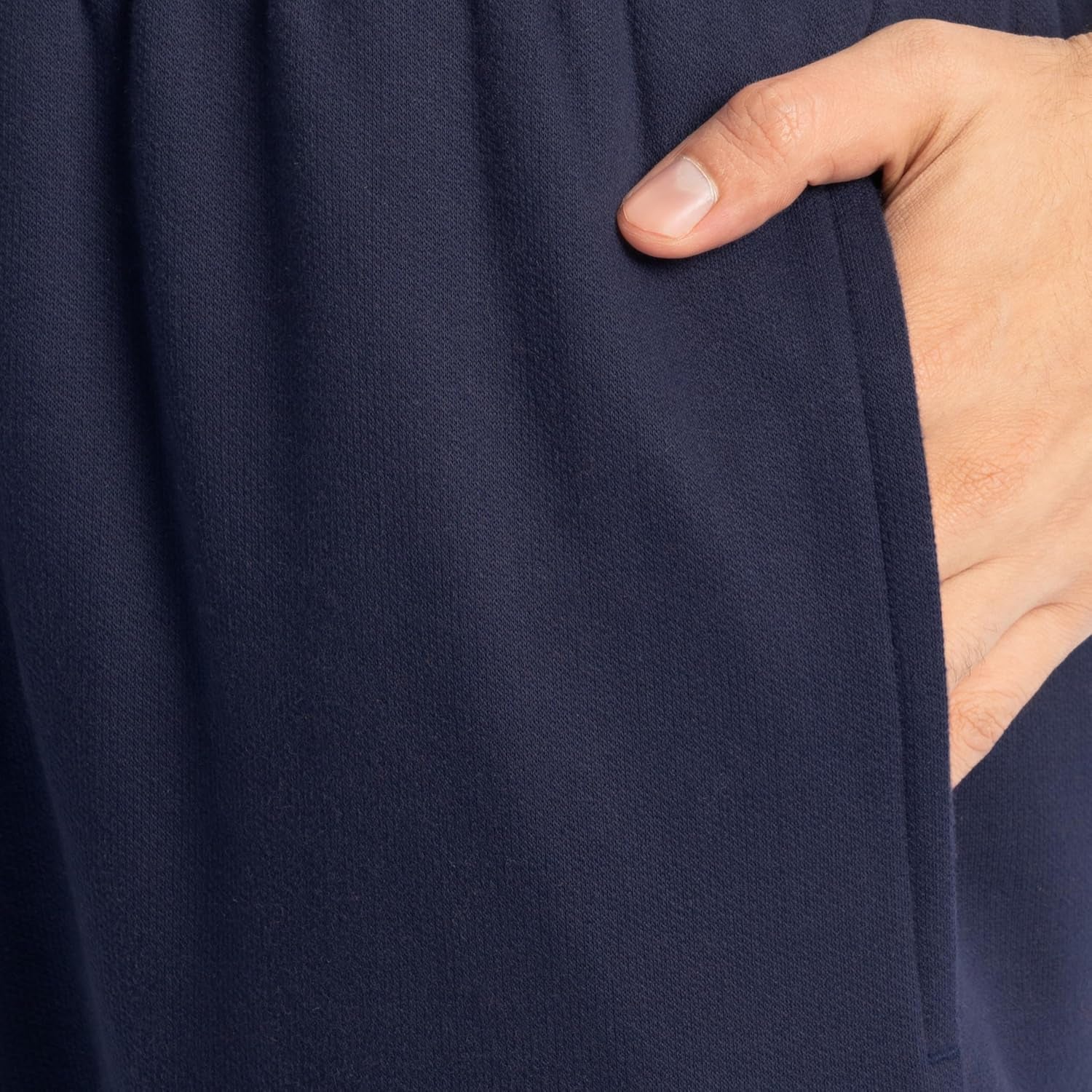 Mens Eversoft Fleece Open Bottom Sweatpants with Pockets, Relaxed Fit, Moisture Wicking, Breathable