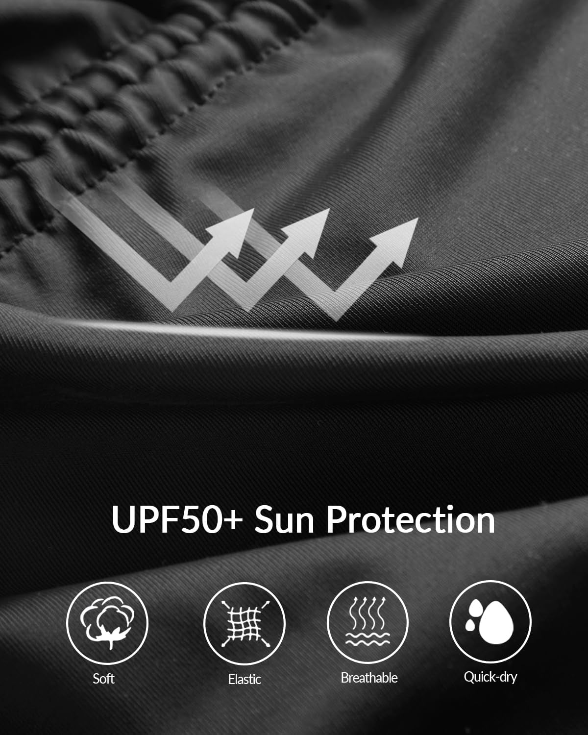 High Waisted Swim Skirt - Women Drawstring Ruched Bathing Suit Bottoms with Built-In Brief