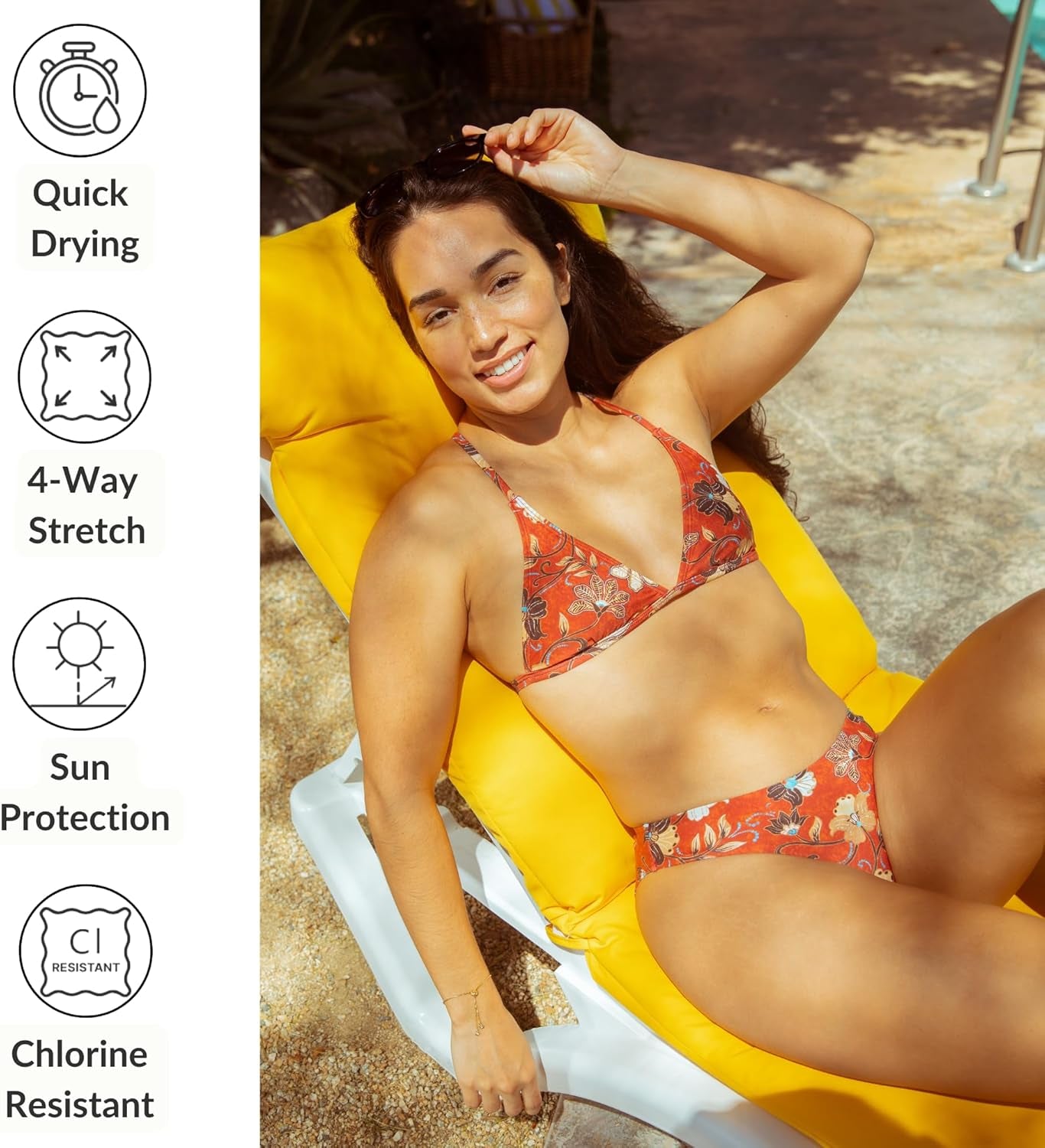 Active Hipster Workout Bikini Swim Bottom