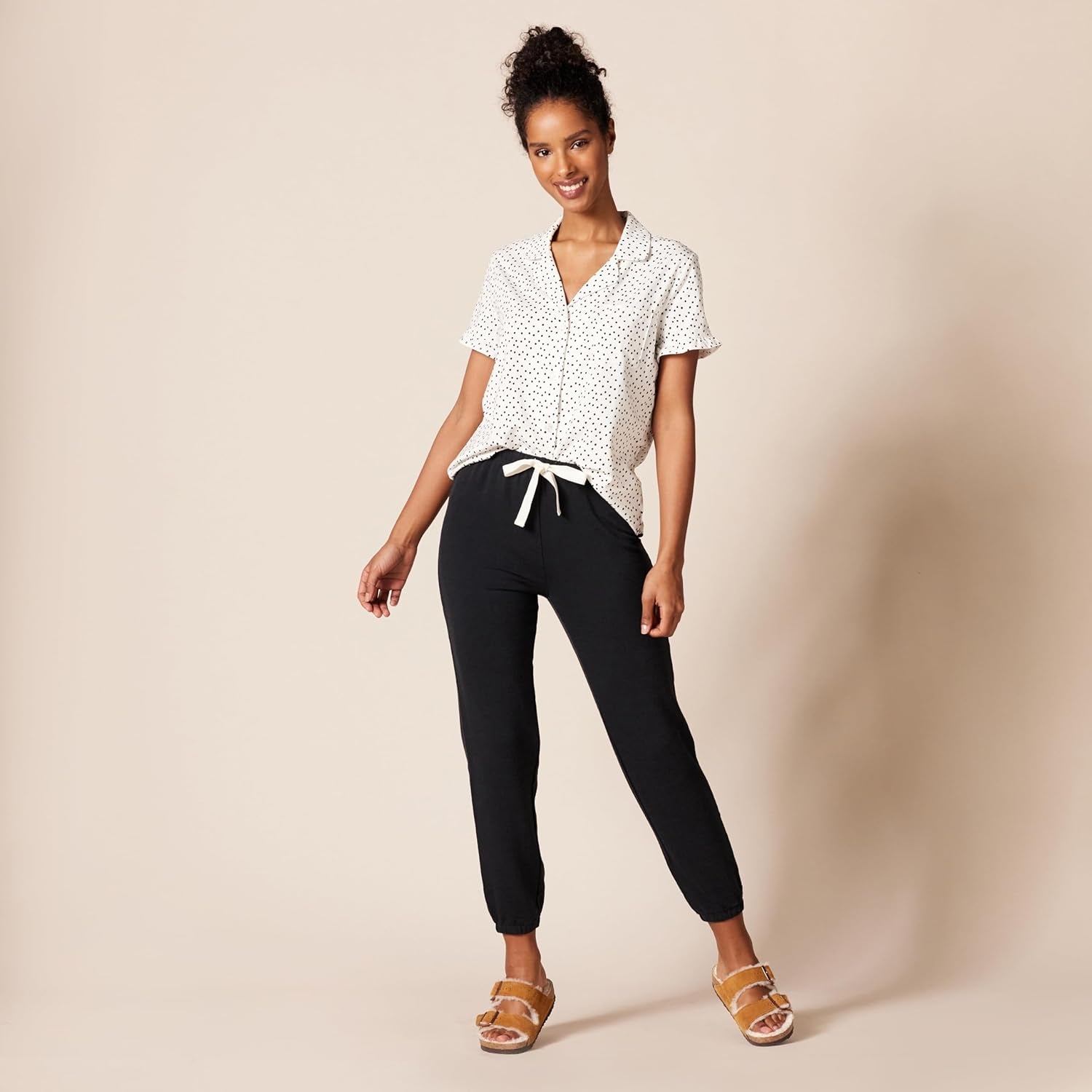 Womens Lightweight Lounge Terry Jogger Pajama Pant (Available in plus Size)