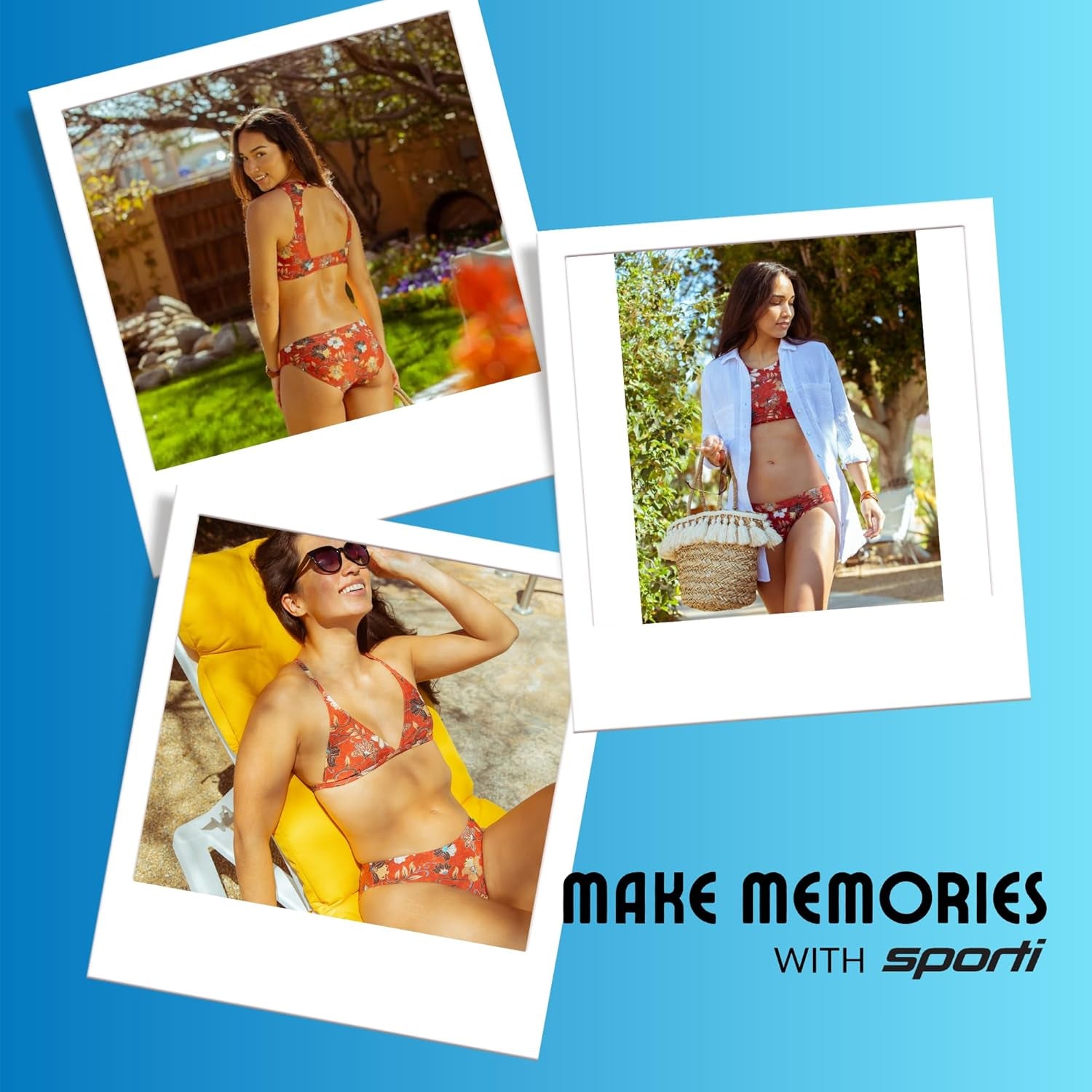 Active Hipster Workout Bikini Swim Bottom