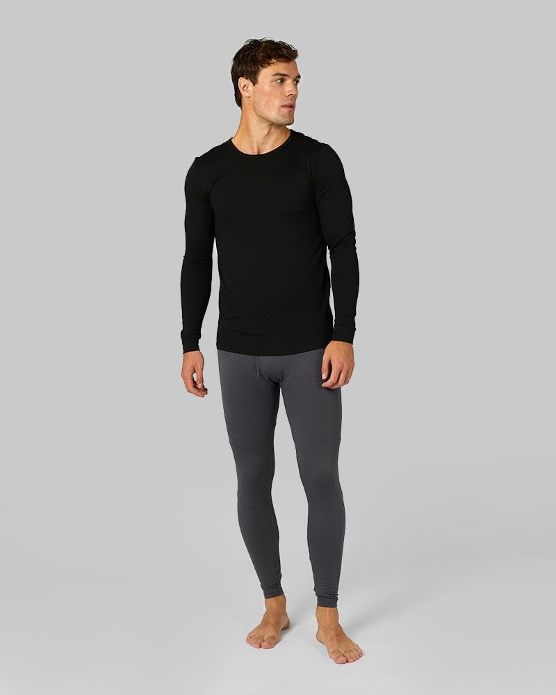 Heat Men’S Thermal Baselayer Legging – Lightweight Long Johns Cold Weather Layering
