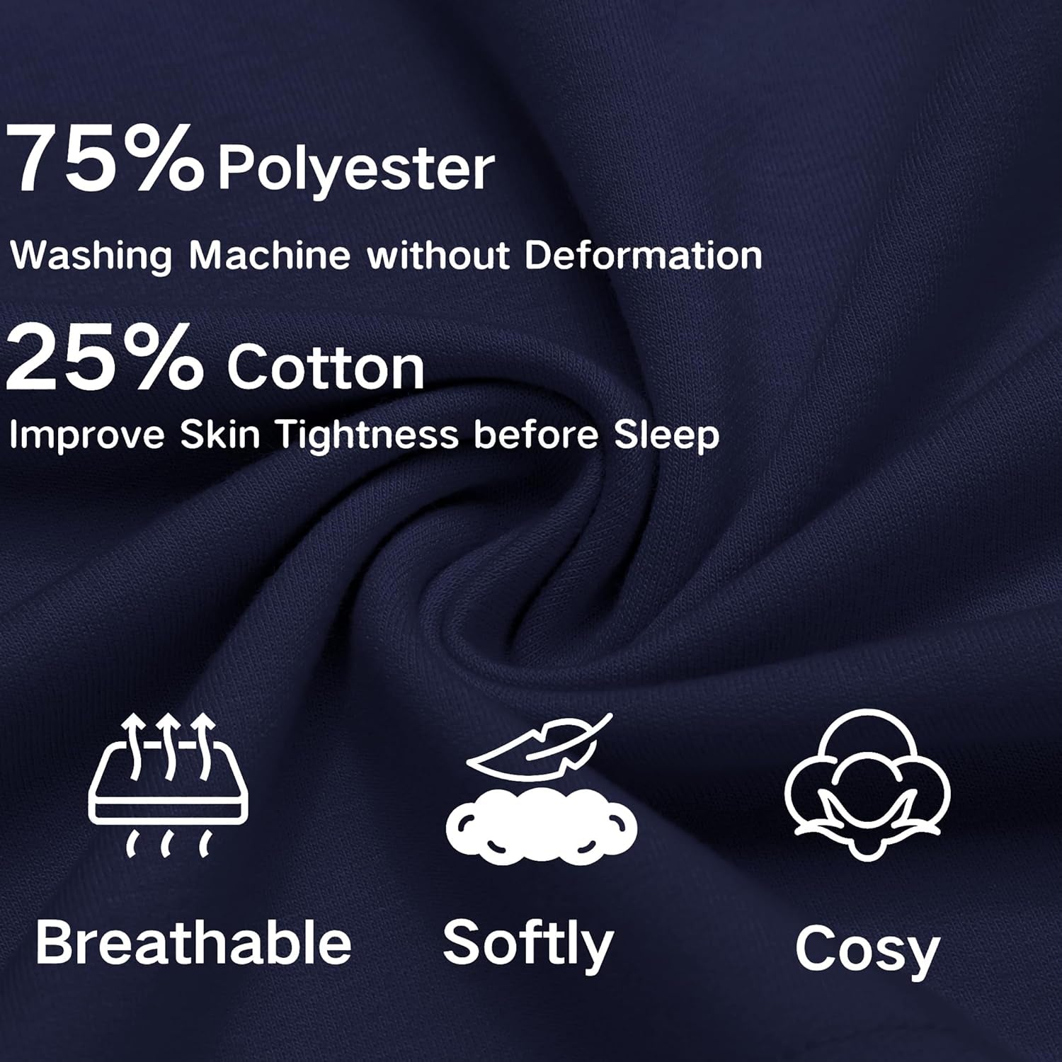 5.5 Inch Mens Pajama Shorts Sleep Cotton Lounge PJ Lightweight Elastic Waist Drawstring Nightwear Bottom with Pockets