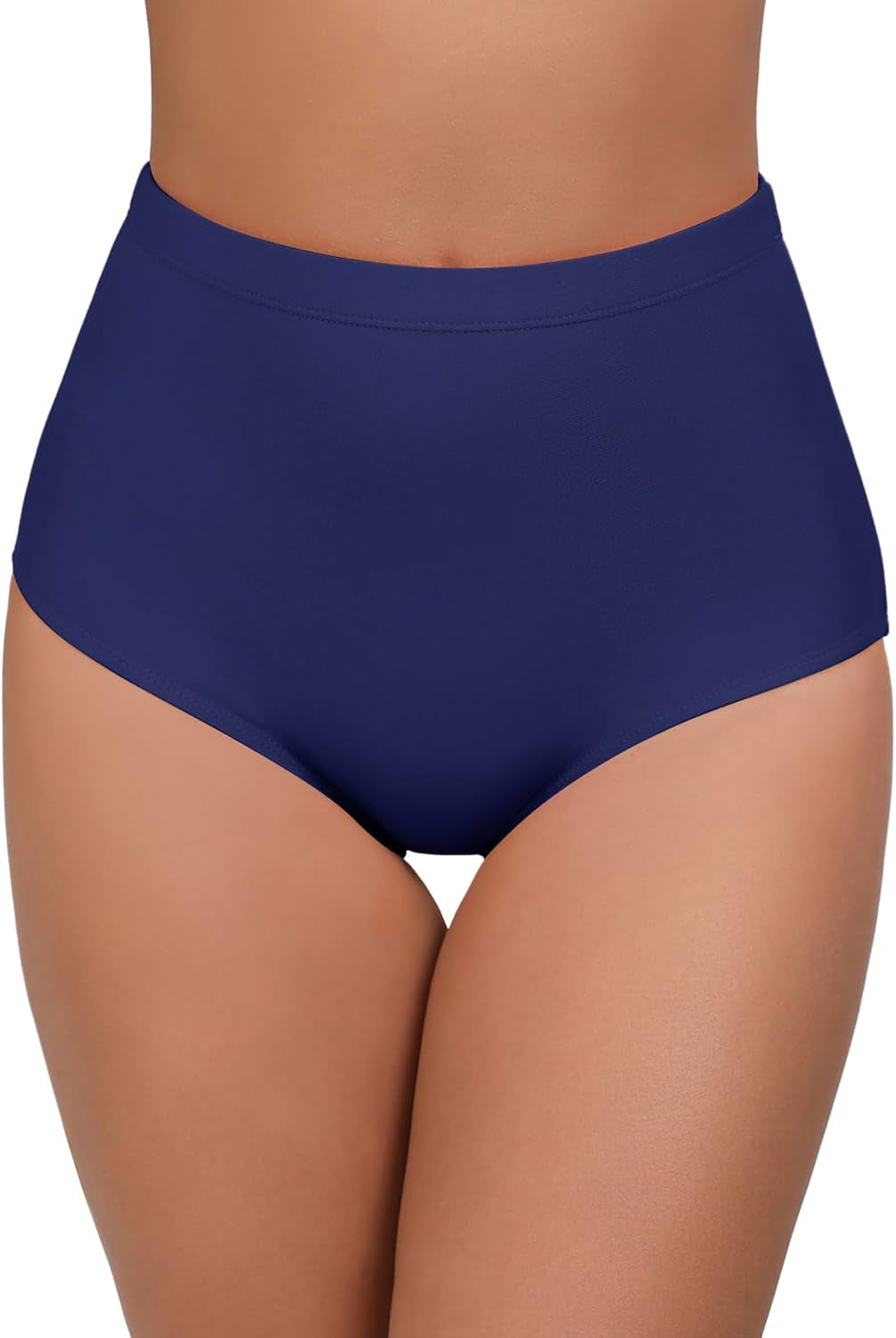 Women Swim Bottoms High Waisted Bikini Bottom Full Coverage Swimsuit Bottoms Bathing Suit Bottom