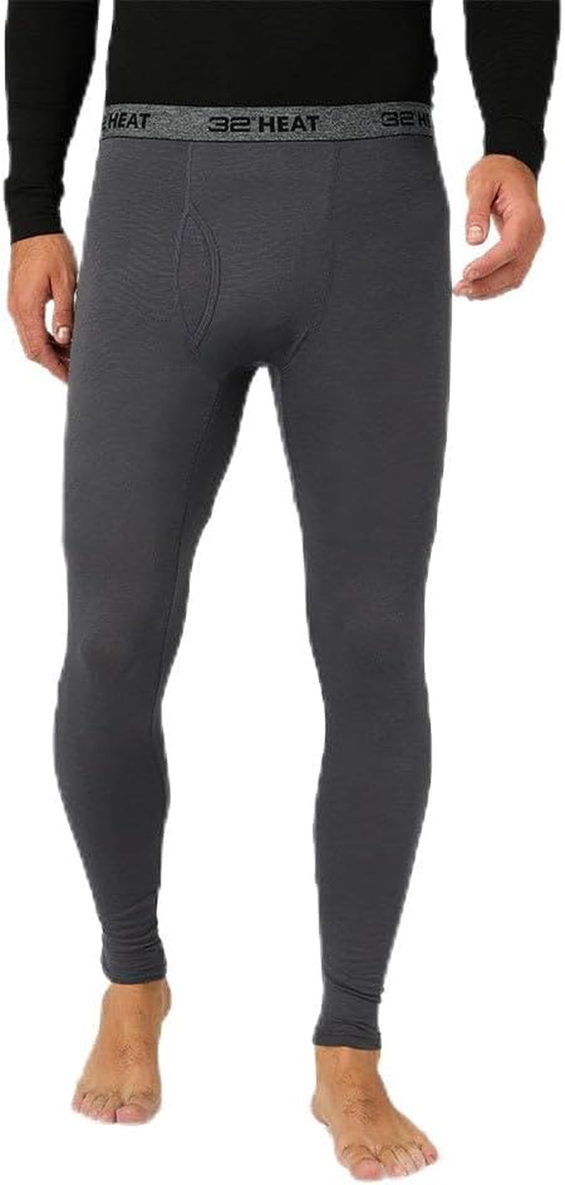 Heat Men’S Thermal Baselayer Legging – Lightweight Long Johns Cold Weather Layering