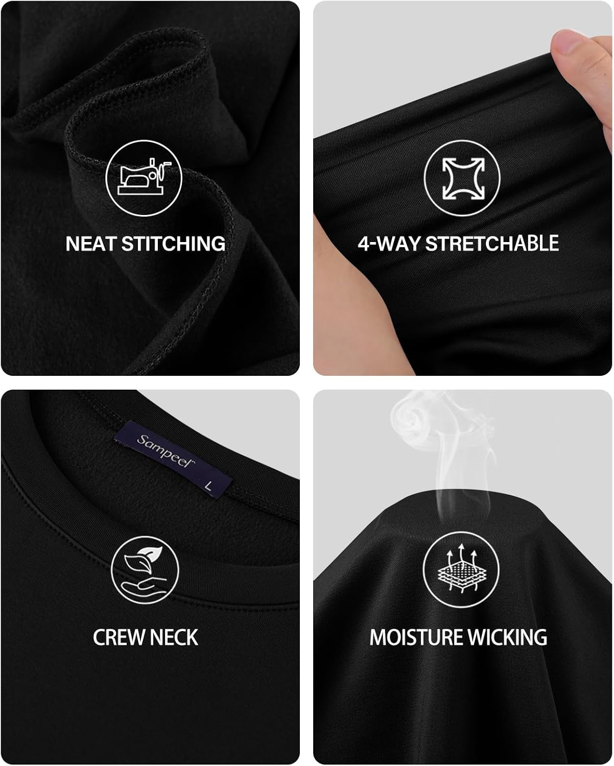 Thermal Underwear for Women Long Johns with Fleece Lined Long Sleeve Shirt Legging Lounge Set Cold Weather Top Bottom