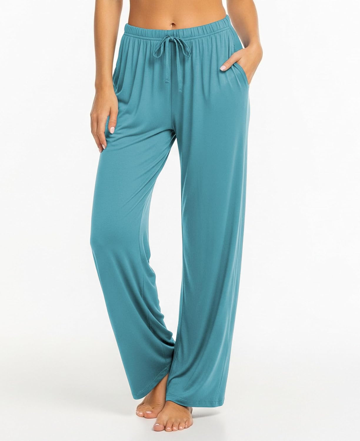 3 Pack Buttery Soft Pajama Pants for Women | Comfy Casual Lounge Pajama Bottoms | Drawstring & Pockets Pj