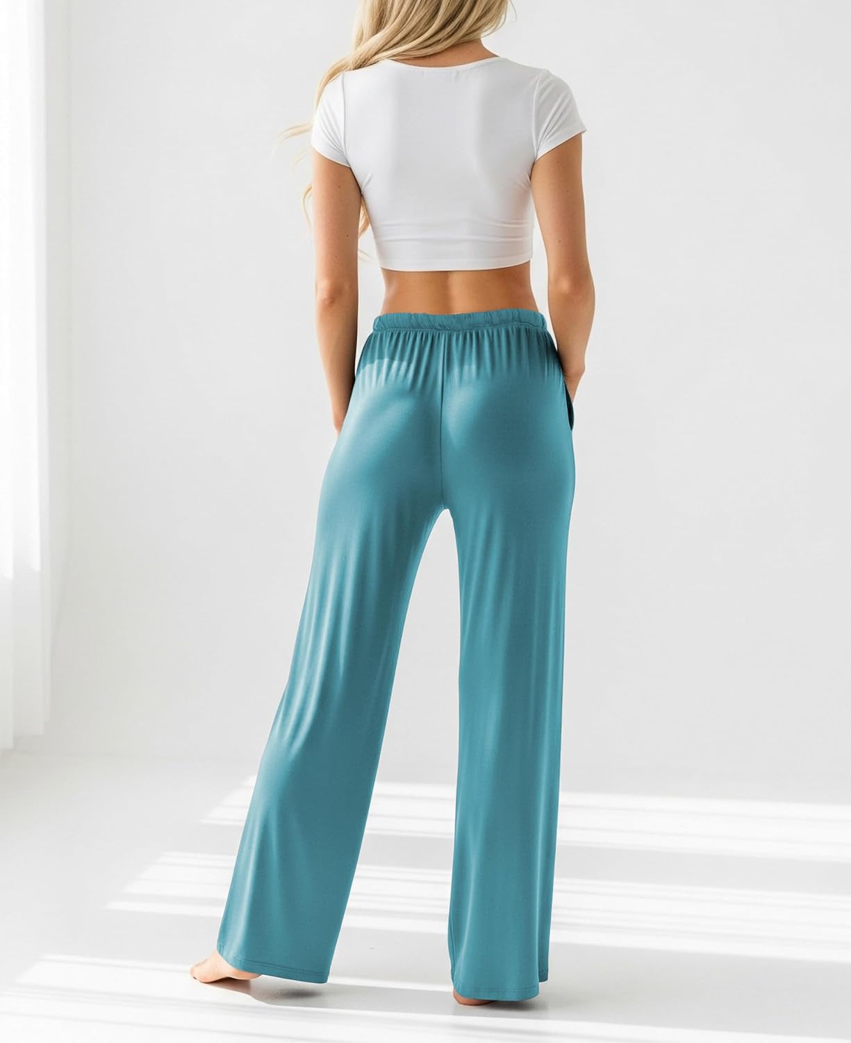 3 Pack Buttery Soft Pajama Pants for Women | Comfy Casual Lounge Pajama Bottoms | Drawstring & Pockets Pj